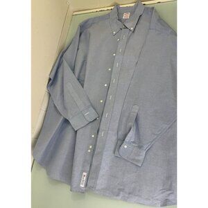 VTG Brooks Brothers Makers Oxford Shirt Men 20-36 Supima Cotton OCBD Made In USA